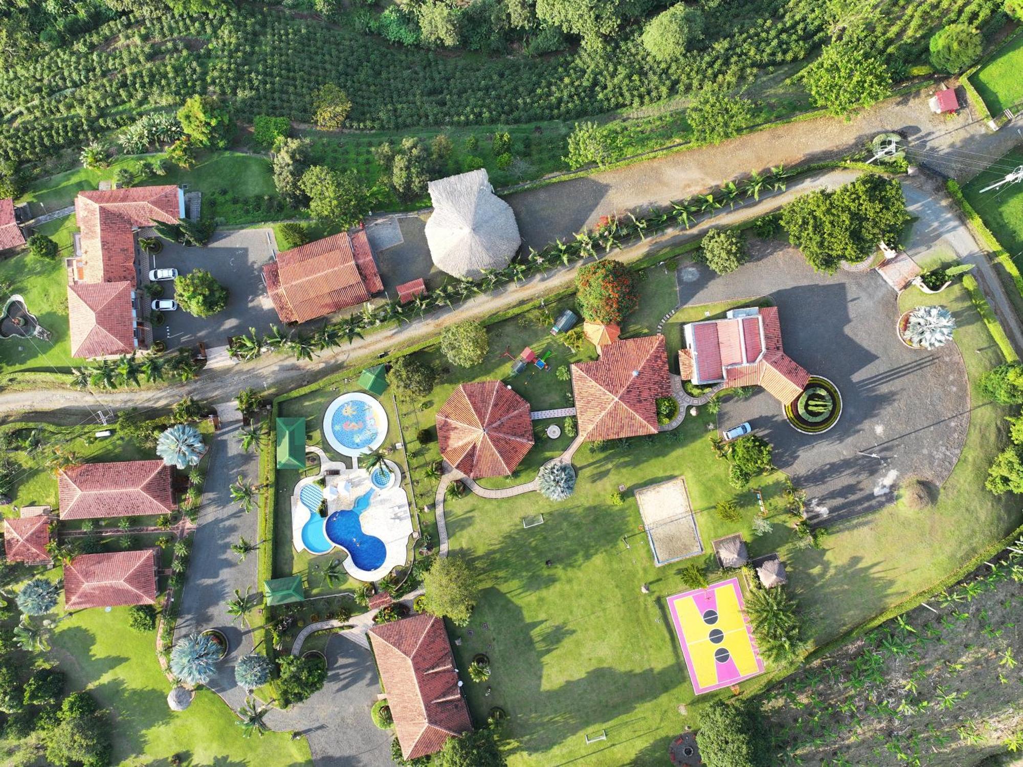 La Victoria Hotel Campestre Кімбая Екстер'єр фото